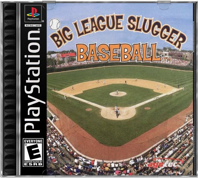 Big League Slugger Baseball PS1 Sony Playstation 1 Used Video Game