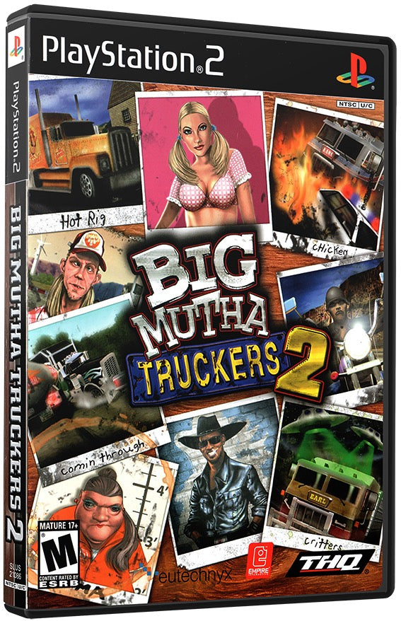 Big Mutha Truckers 2 PS2 Sony Playstation 2 Used Video Game PS2