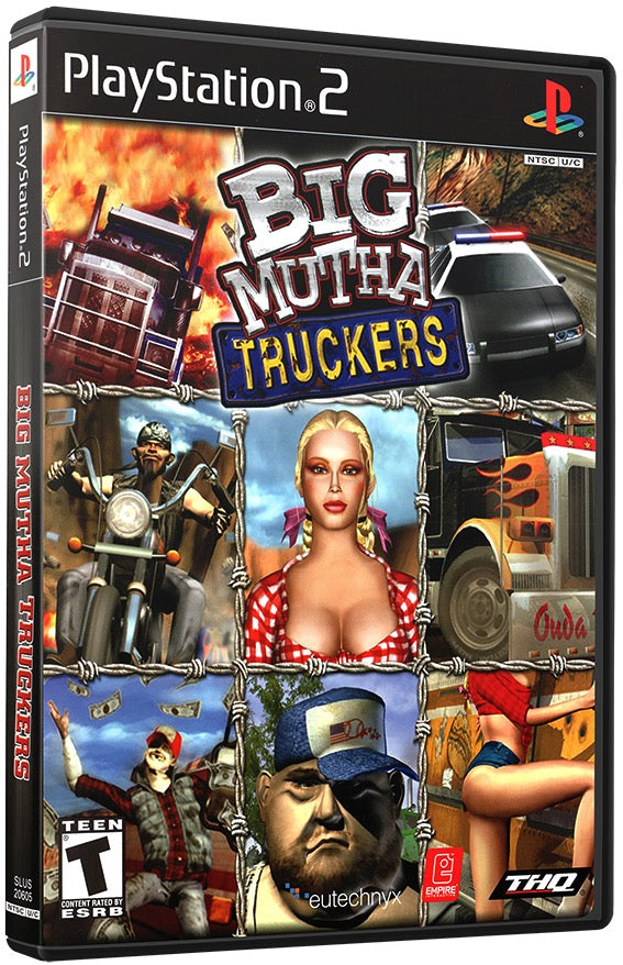 Big Mutha Truckers PS2 Sony Playstation 2 Used Video Game PS2