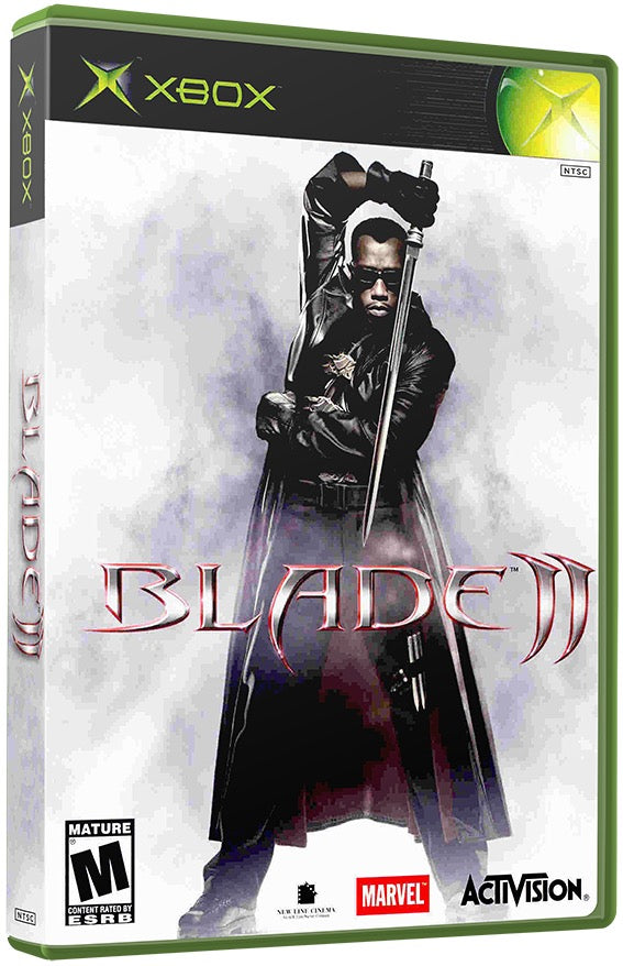 Blade II Used Microsoft XBOX Original Video Game