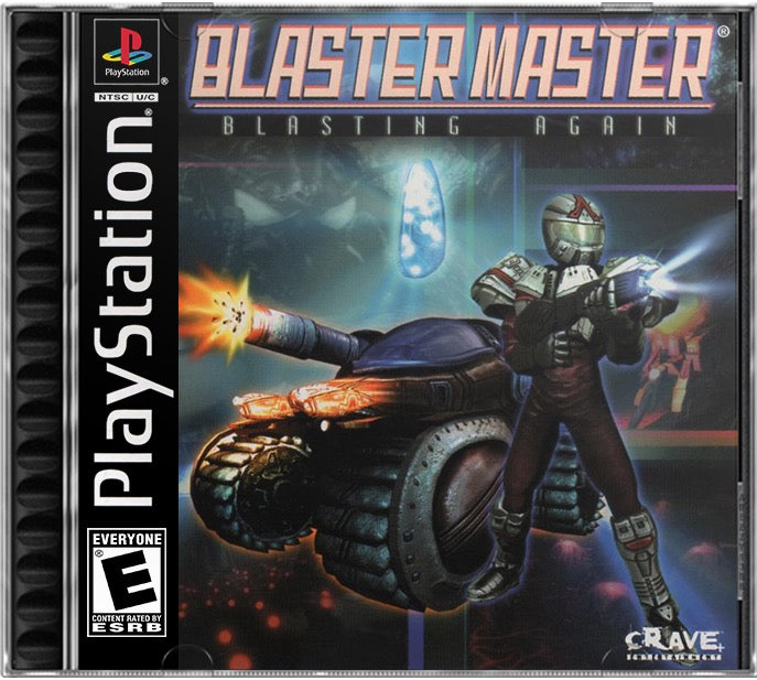 Blaster Master - Blasting Again PS1 Sony Playstation 1 Used Video Game