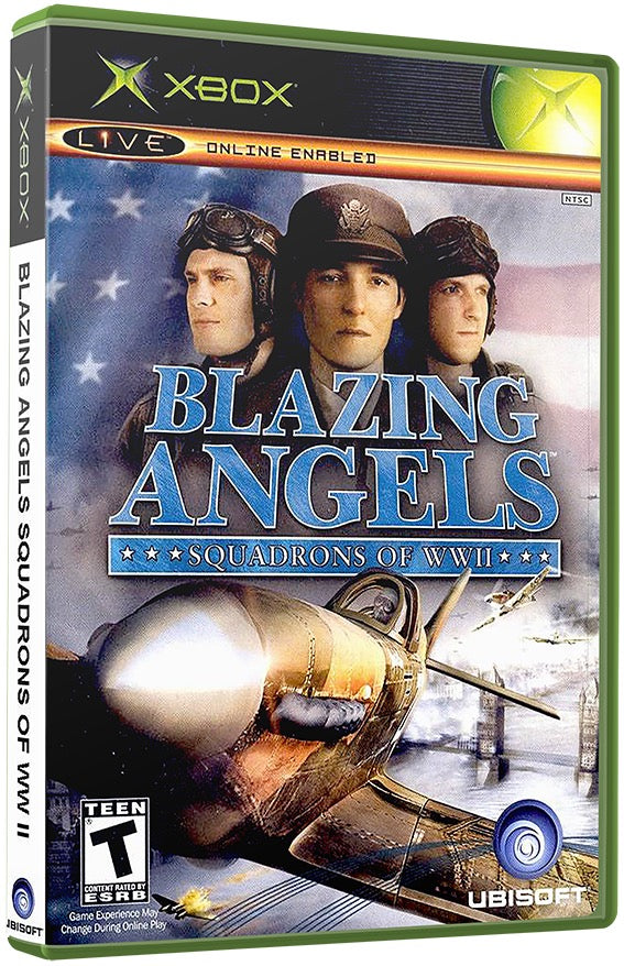 Blazing Angels - Squadrons of WWII Used Microsoft XBOX Original Video Game