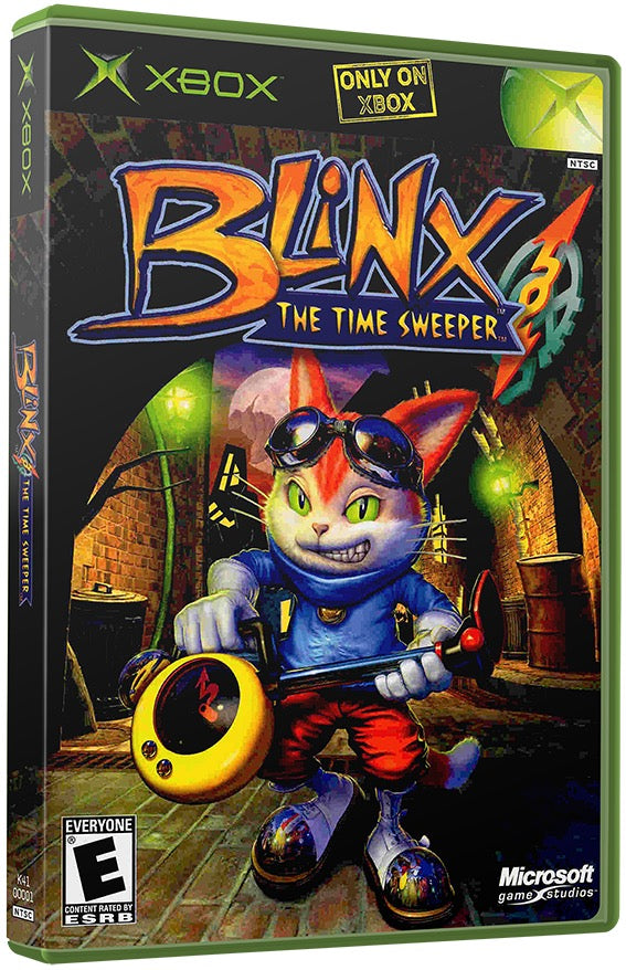 Blinx - The Time Sweeper Used Microsoft XBOX Original Video Game
