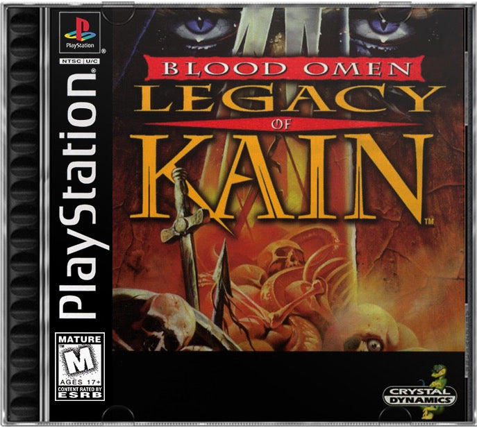 Blood Omen - Legacy of Kain PS1 Sony Playstation 1 Used Video Game
