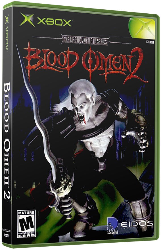 Blood Omen 2 Used Microsoft XBOX Original Video Game