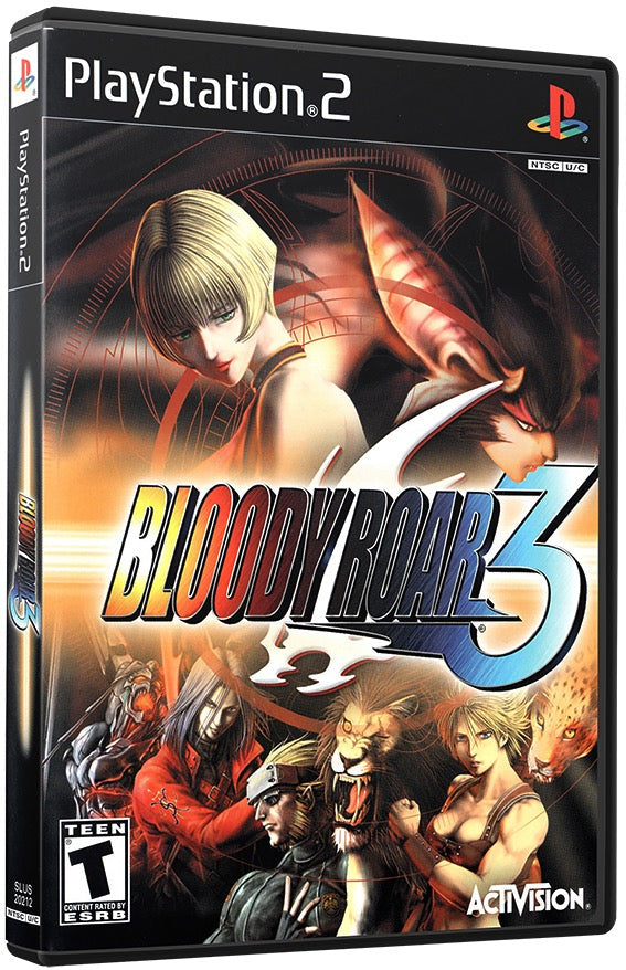 Bloody Roar 3 PS2 Sony Playstation 2 Used Video Game PS2