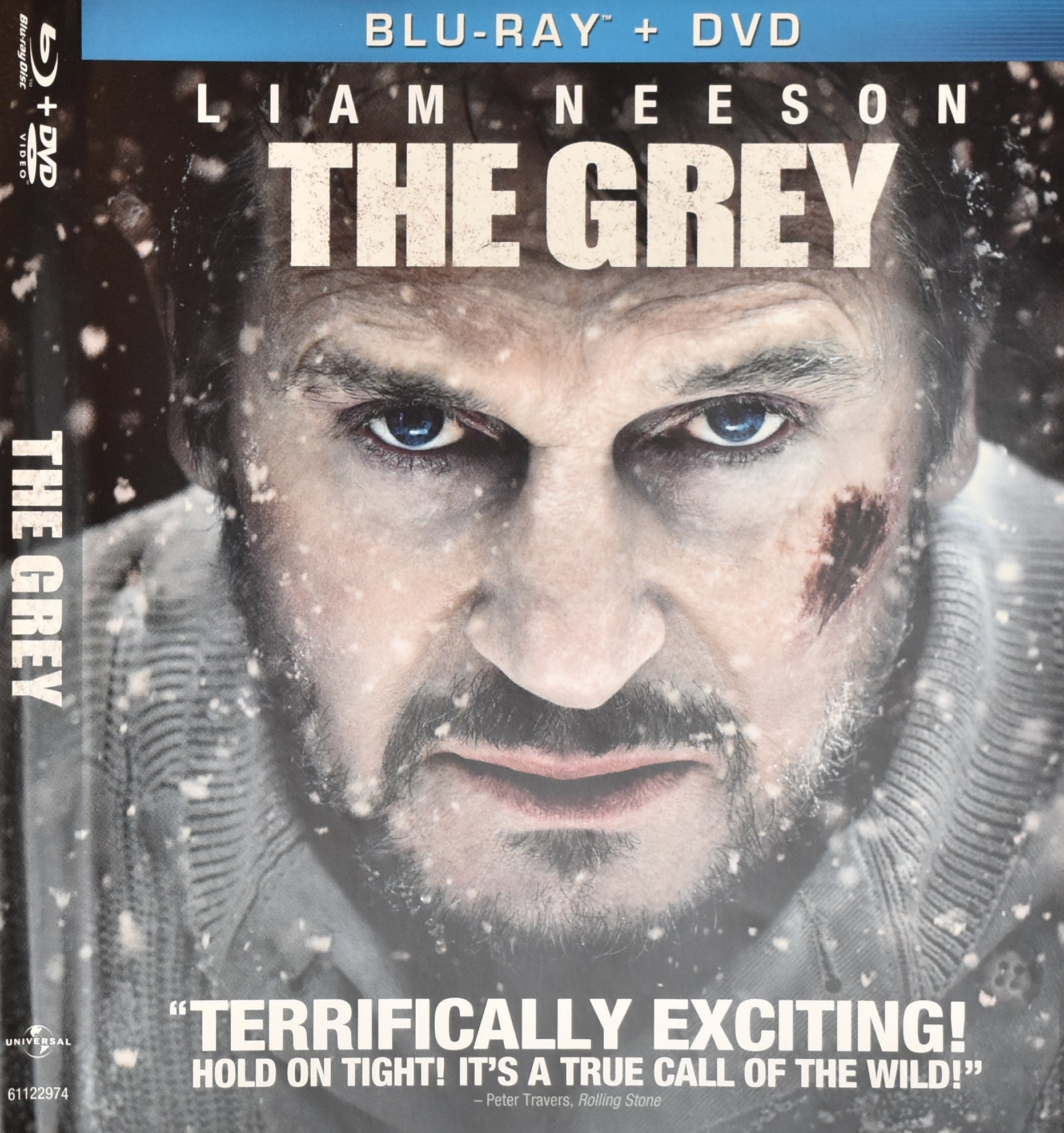 The Grey Liam Neeson Dvd Movie Used Blu Ray
