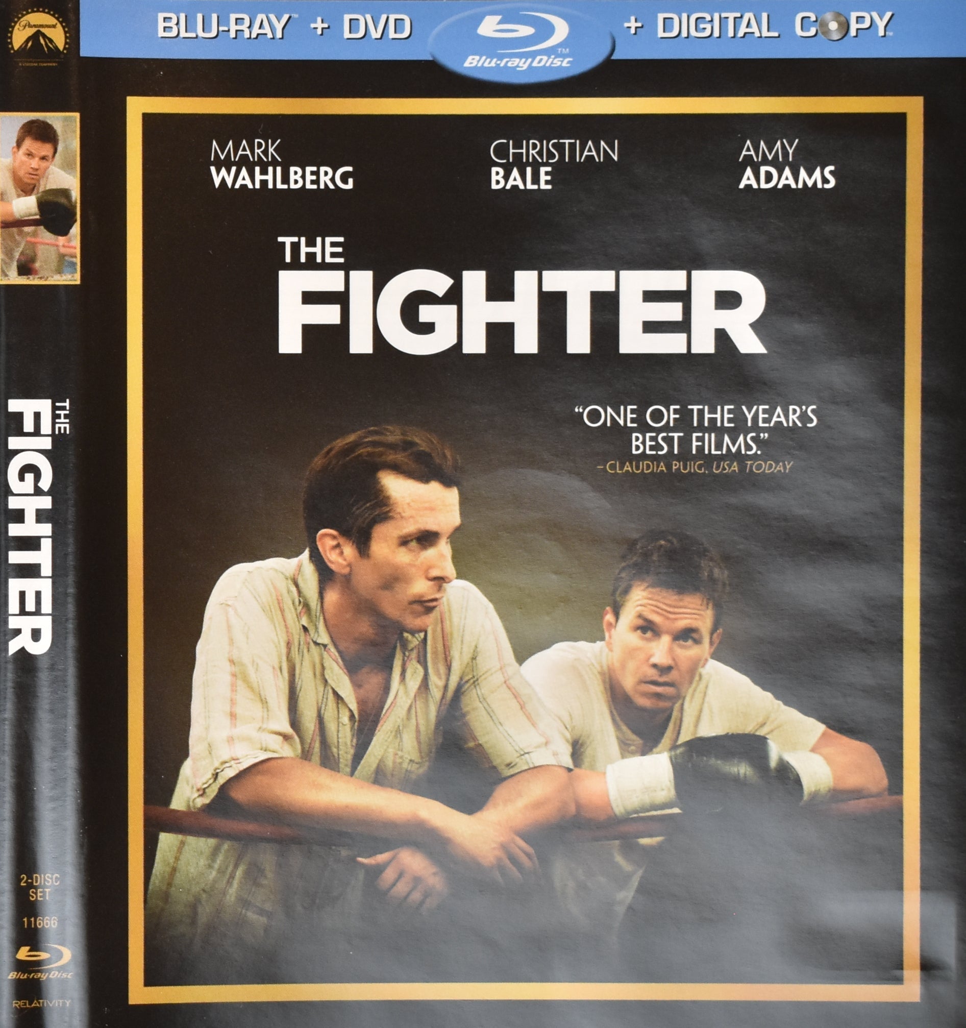 The Fighter Dvd Movie Used Blu Ray
