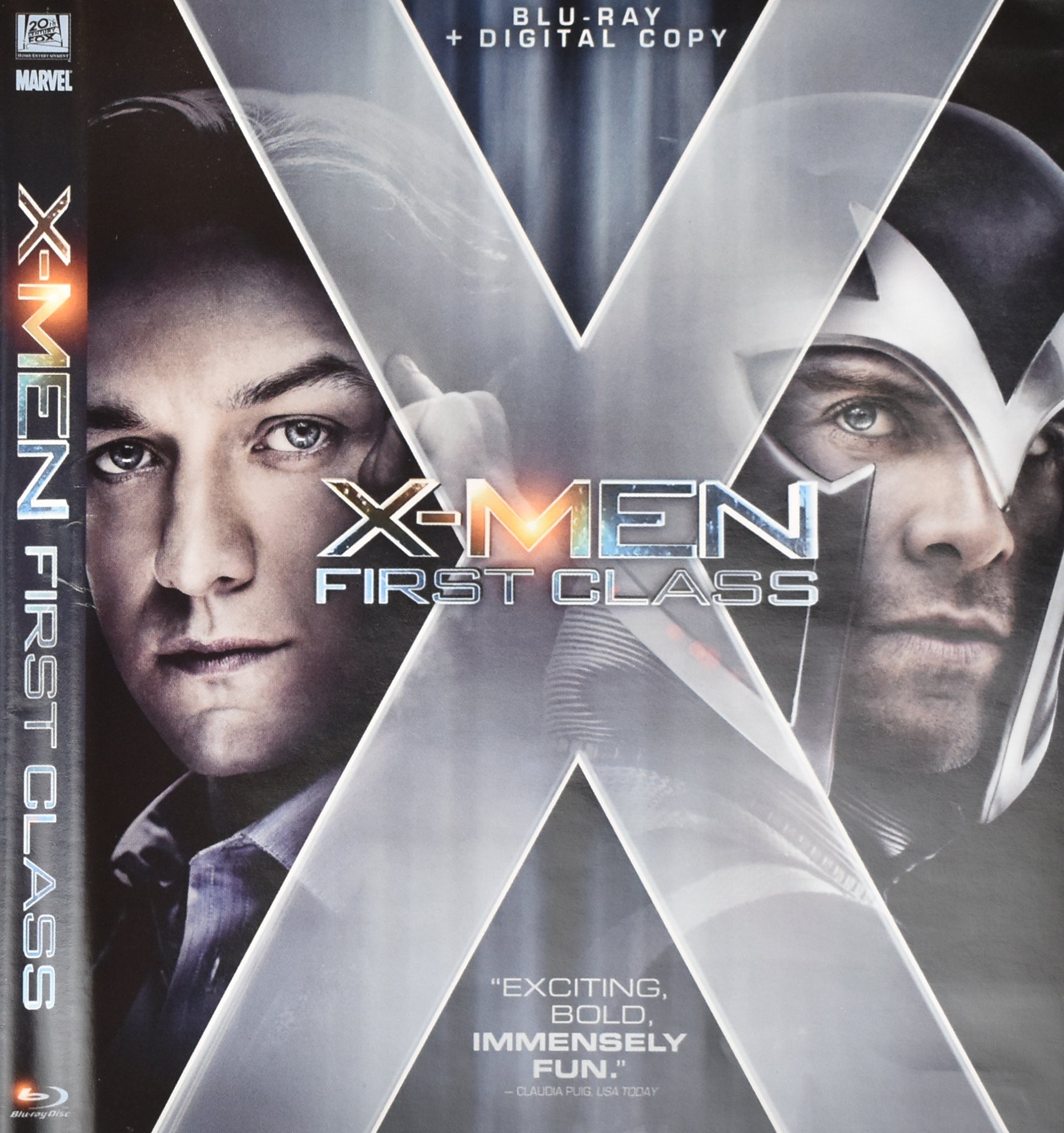 X-Men First Class Dvd Movie Used Blu Ray