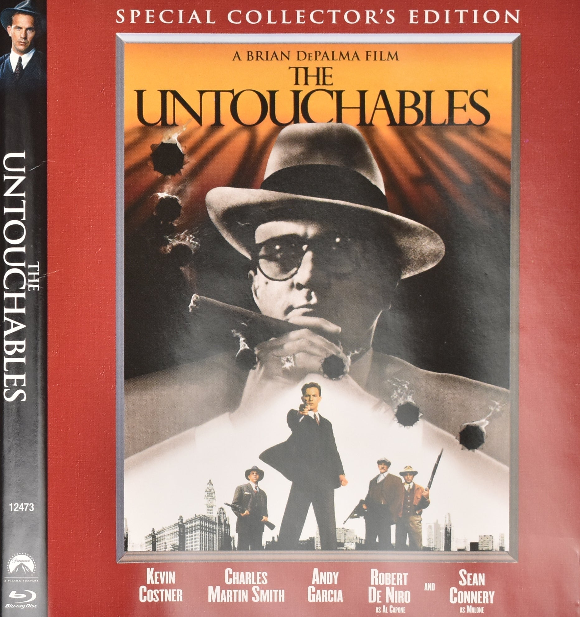 The Untouchables Dvd Movie Used Blu Ray
