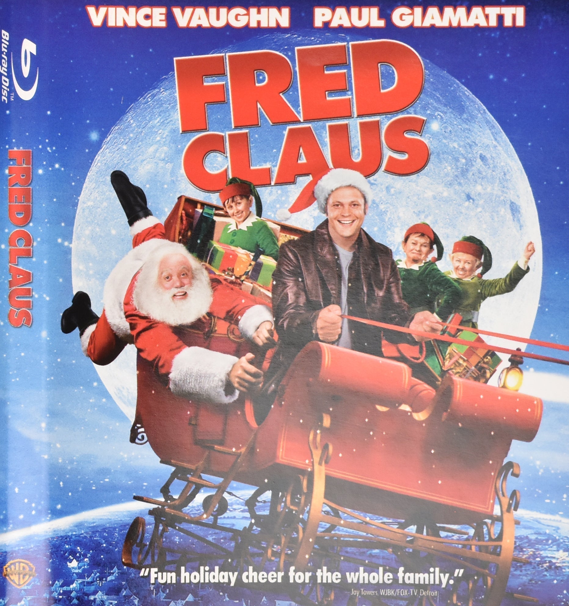 Fred Claus Dvd Movie Used Blu Ray