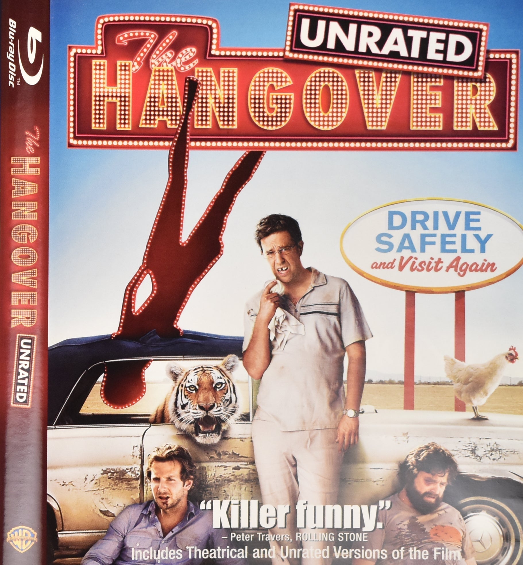 The Hangover Unrated Dvd Movie Used Blu Ray