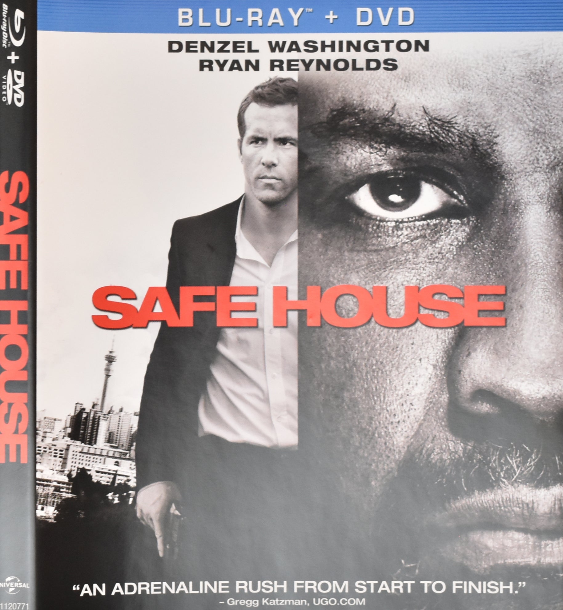 Safe House Dvd Movie Used Blu Ray