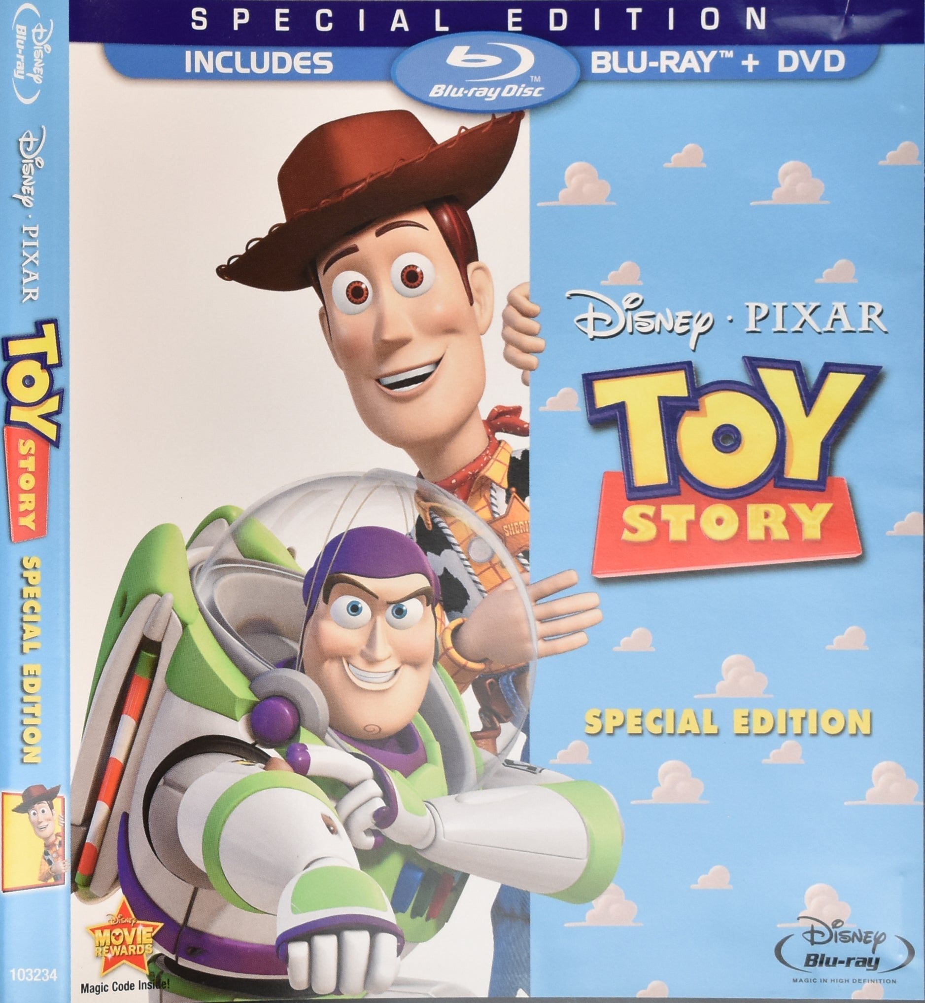 Toy Story Dvd Movie Used Blu Ray Disney