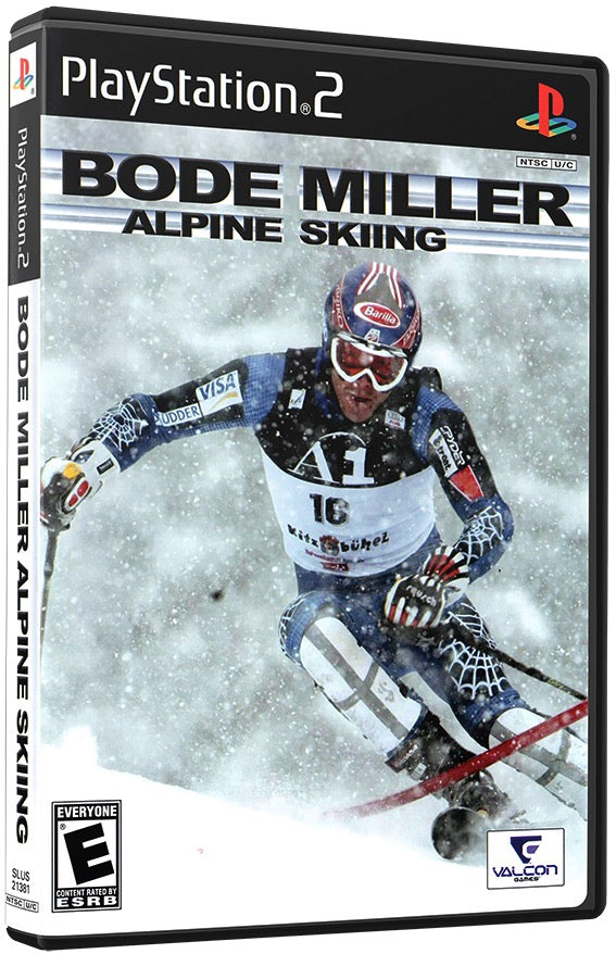 Bode Miller Alpine Skiing PS2 Sony Playstation 2 Used Video Game PS2