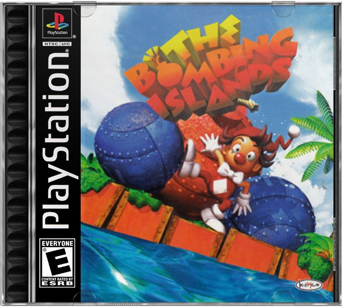 Bombing Islands, The PS1 Sony Playstation 1 Used Video Game