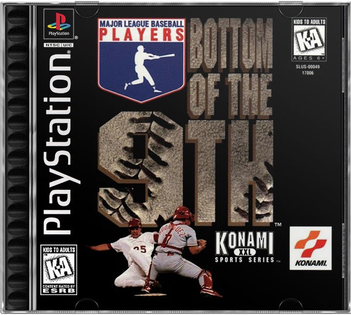 Bottom of the 9th PS1 Sony Playstation 1 Used Video Game