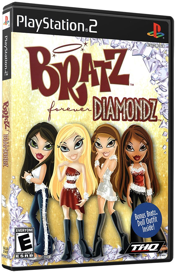 Bratz - Forever Diamondz PS2 Sony Playstation 2 Used Video Game PS2