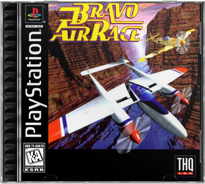 Bravo Air Race PS1 Sony Playstation 1 Used Video Game