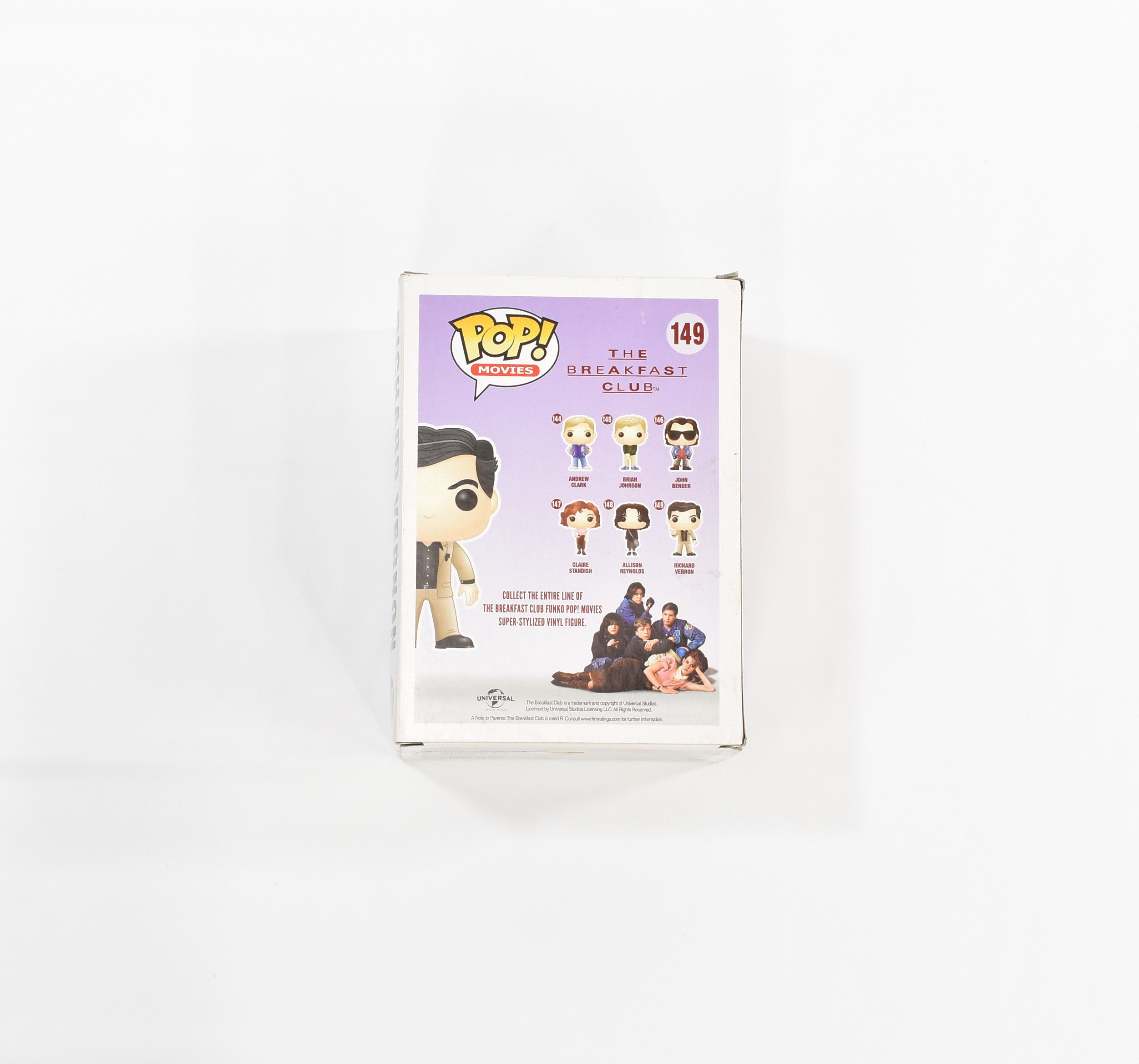 The Breakfast Club 149 Pop Funko Richard Vernon