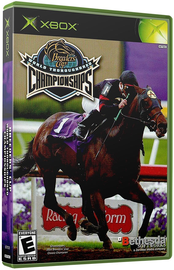 Breeders' Cup World Thoroughbred Championships Used Microsoft XBOX Original Video Game