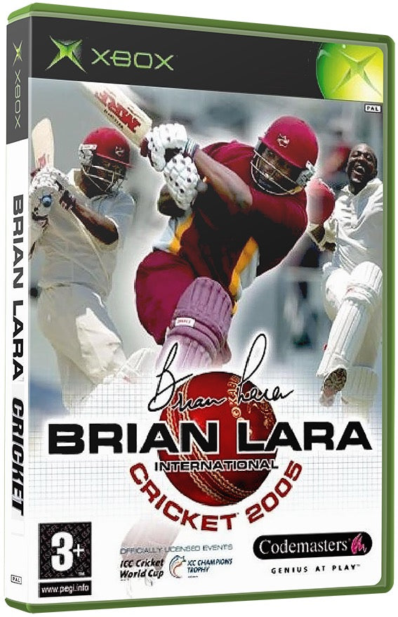 Brian Lara International Cricket 2005 Used Microsoft XBOX Original Video Game