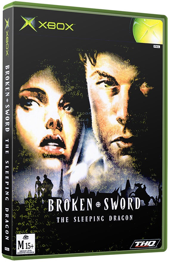 Broken Sword - The Sleeping Dragon Used Microsoft XBOX Original Video Game