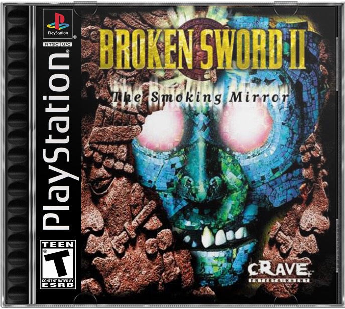 Broken Sword II - The Smoking Mirror PS1 Sony Playstation 1 Used Video Game