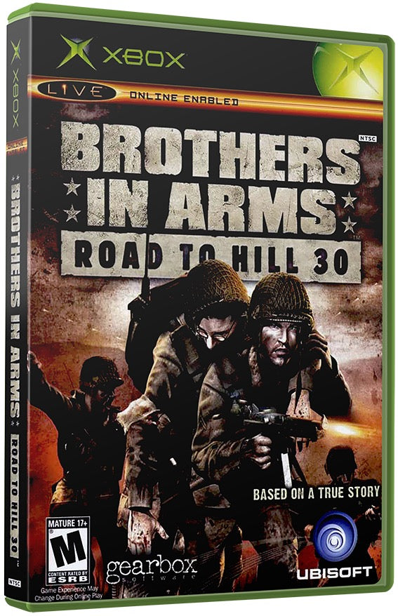 Brothers in Arms - Road to Hill 30 Used Microsoft XBOX Original Video Game