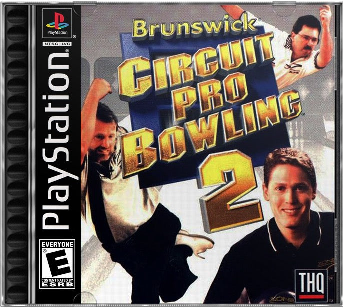Brunswick Circuit Pro Bowling 2 PS1 Sony Playstation 1 Used Video Game