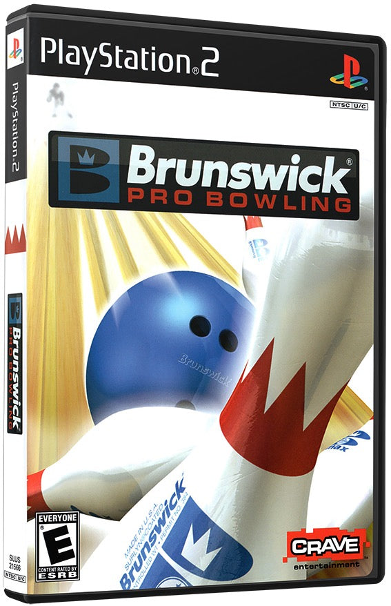 Brunswick Pro Bowling PS2 Sony Playstation 2 Used Video Game PS2