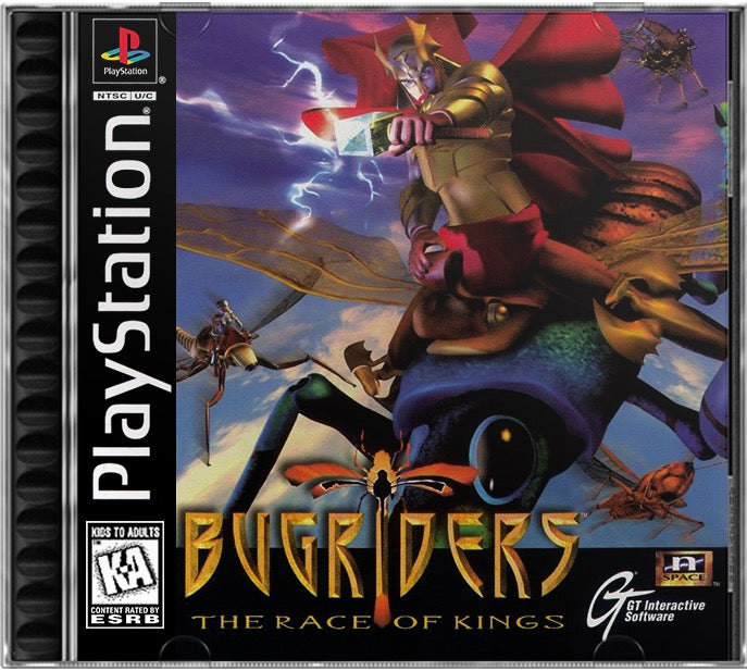 Bugriders - The Race of Kings PS1 Sony Playstation 1 Used Video Game