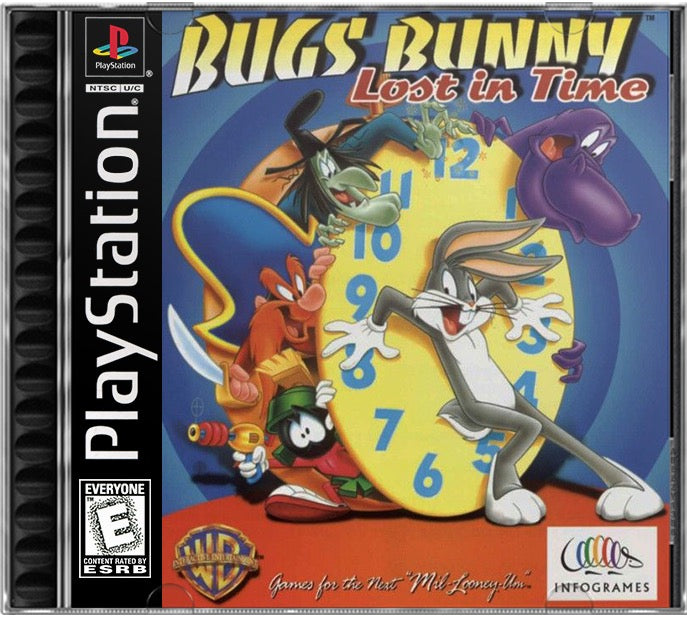 Bugs Bunny - Lost in Time PS1 Sony Playstation 1 Used Video Game