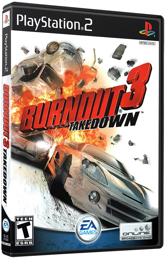 Burnout 3 - Takedown PS2 Sony Playstation 2 Used Video Game PS2