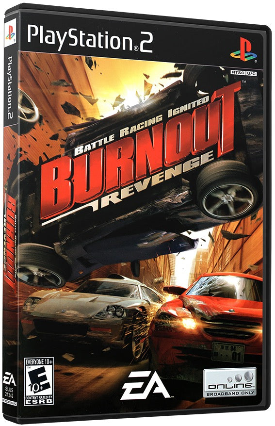 Burnout Revenge PS2 Sony Playstation 2 Used Video Game PS2