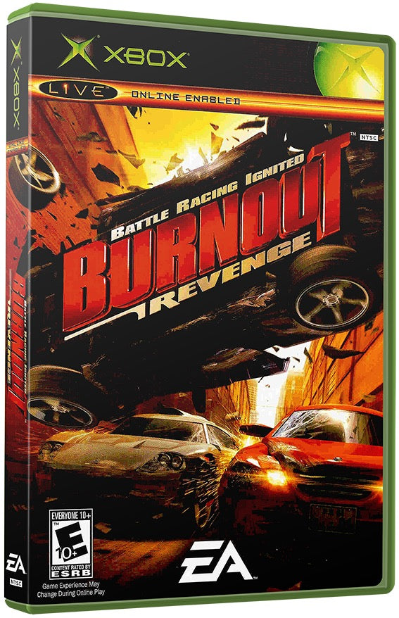 Burnout Revenge Used Microsoft XBOX Original Video Game