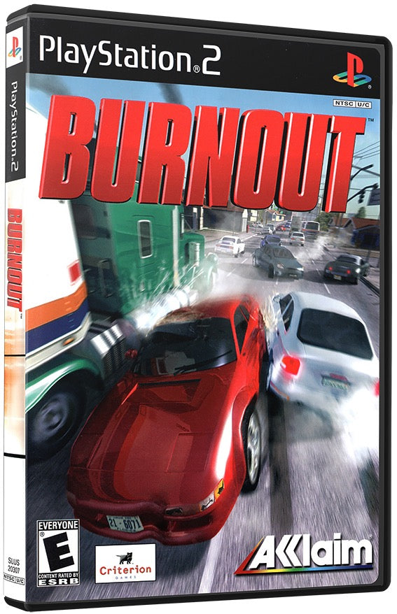 Burnout PS2 Sony Playstation 2 Used Video Game PS2
