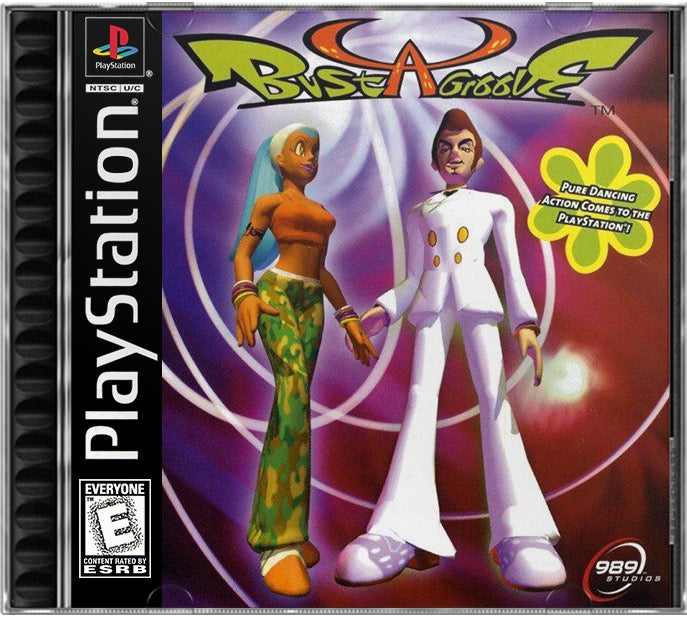 Bust A Groove PS1 Sony Playstation 1 Used Video Game