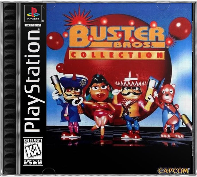 Buster Bros. Collection PS1 Sony Playstation 1 Used Video Game