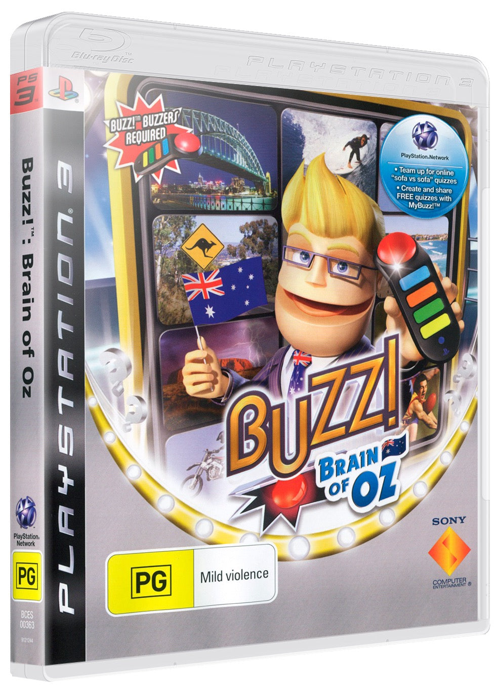Buzz! Brain Of Oz PS3 Sony Playstation 3 Used Video Game
