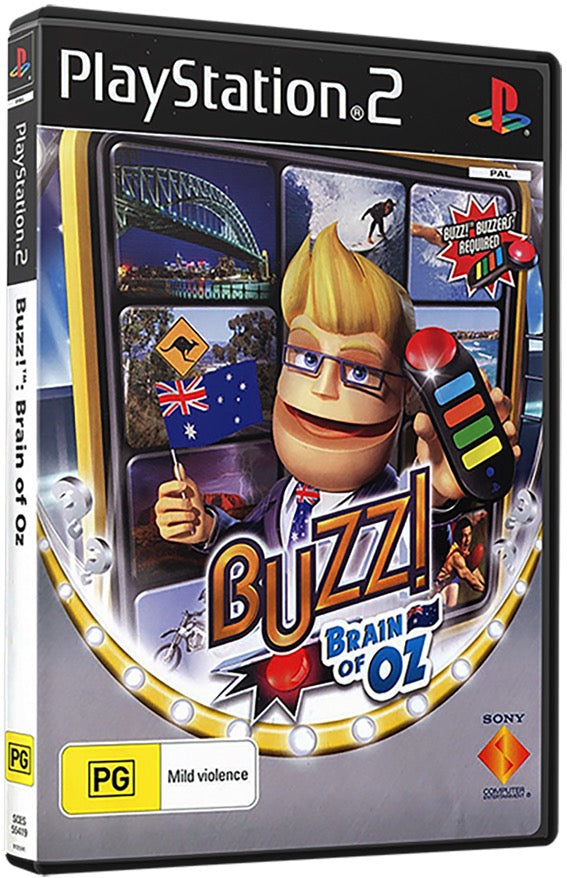 Buzz! Brain Of Oz AustraliaPS2