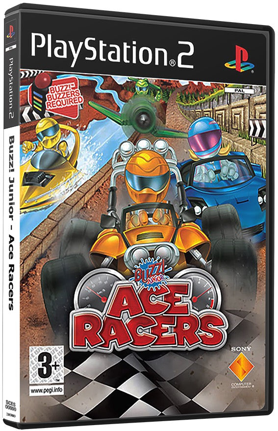 Buzz! Junior - Ace Racers PS2 Sony Playstation 2 Used Video Game PS2