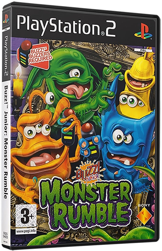 Buzz! Junior - Monster Rumble PS2 Sony Playstation 2 Used Video Game PS2