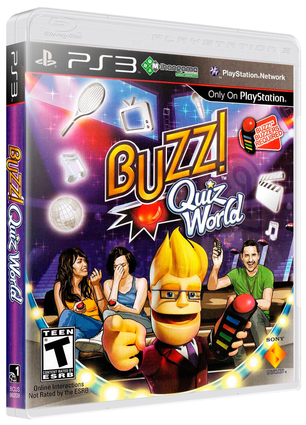 Buzz Quiz World PS3 Sony Playstation 3 Used Video Game