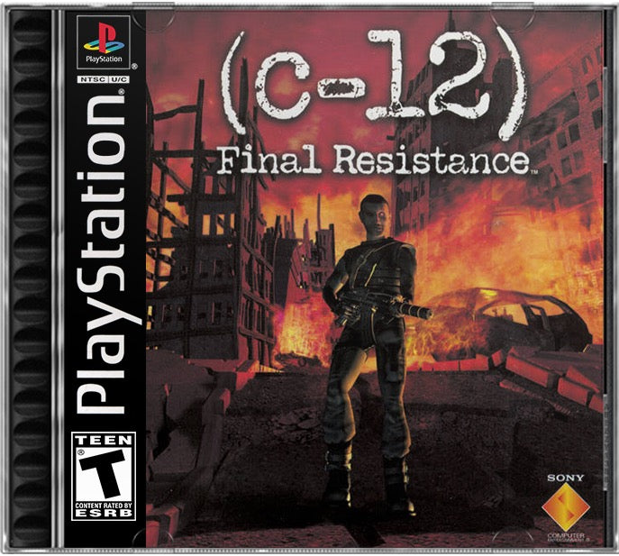 C-12 - Final Resistance PS1 Sony Playstation 1 Used Video Game