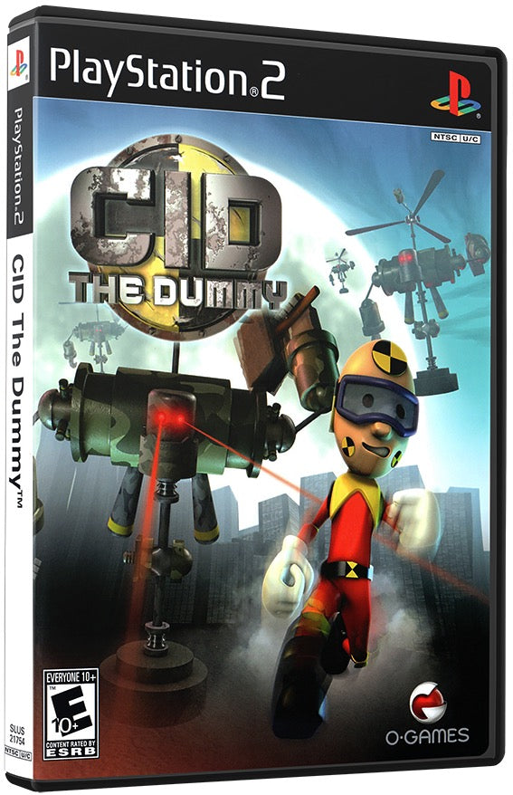 CID The Dummy PS2 Sony Playstation 2 Used Video Game PS2