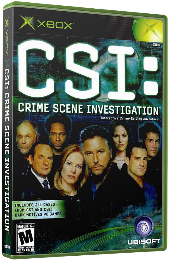 CSI - Crime Scene Investigation Used Microsoft XBOX Original Video Game