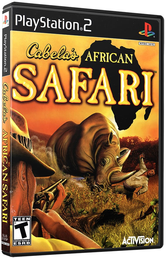 Cabela's African Safari PS2 Sony Playstation 2 Used Video Game PS2