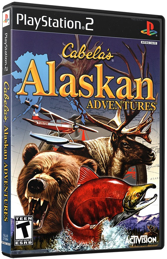 Cabela's Alaskan Adventures PS2 Sony Playstation 2 Used Video Game PS2