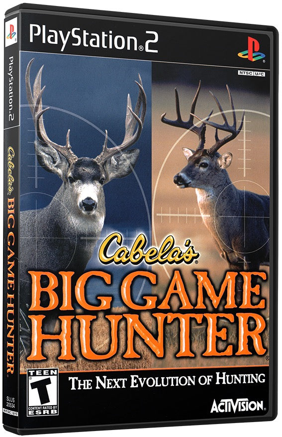 Cabela's Big Game Hunter 2002 PS2 Sony Playstation 2 Used Video Game PS2
